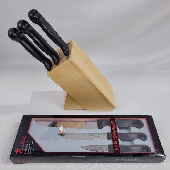 JA Henckels International 6 Knife & Block Cooking Knives Set - Picture 3 of 3